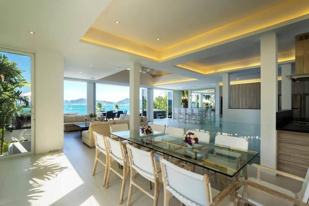 Villa Nirvana - Beachfront Tropical Chic 4Br Haven In Cape Panwa, Phuket Banaumakham Kültér fotó