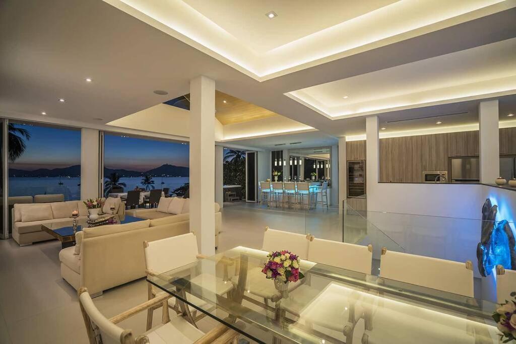 Villa Nirvana - Beachfront Tropical Chic 4Br Haven In Cape Panwa, Phuket Banaumakham Kültér fotó